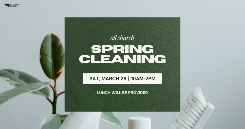 Eastpointe Spring Cleaning March 29 2025