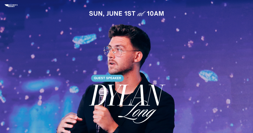 Dylan Long Guest Speaker June 1st 10am